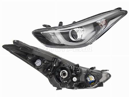 Фара Hyundai Elantra 13-16 (Слева/ ДХО)