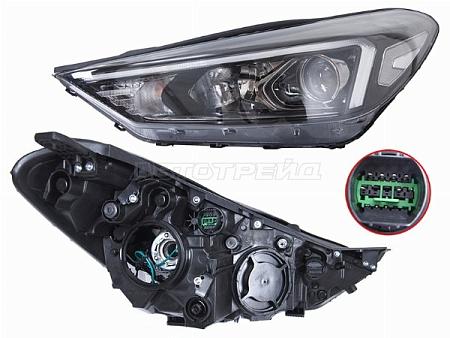 Фара Hyundai Tucson 18-21 (Слева)