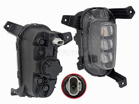 Фара противотуманная (Справа) Kia Seltos 19-22