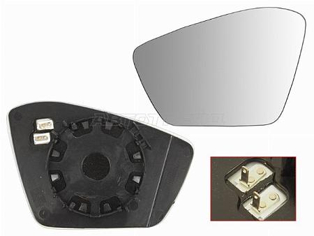 Полотно зеркала Skoda Superb 15-23 (Слева/ Обогрев)