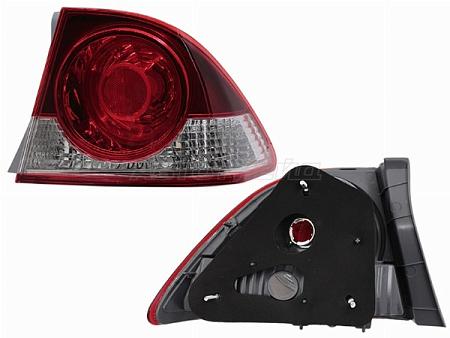 Фонарь задний Honda Civic 05-09 (Справа/ 4D SED)