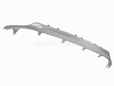 Спойлер бампера Lexus RX 19-22 (Спереди)