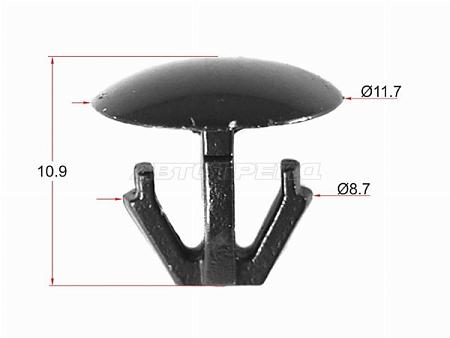 Клипса HONDA (1 шт.)