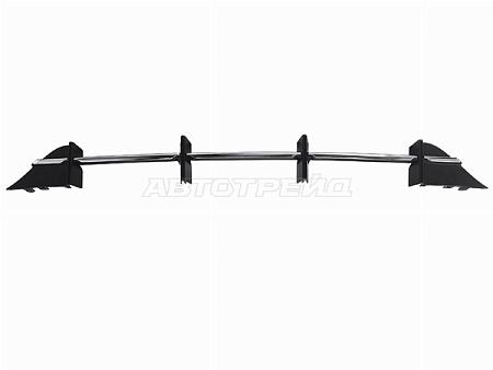 Решетка в бампер Hyundai Sonata 19-23 (текстурная/хром)