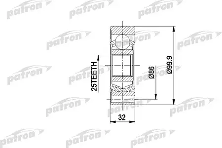 ШРУС PCV1005