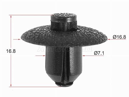 Клипса капота TOYOTA/LEXUS (1 шт.)