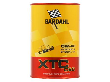 Масло моторное BARDAHL XTC C60 0W40 A3/B4 синтетическое 1 л 300040 300040