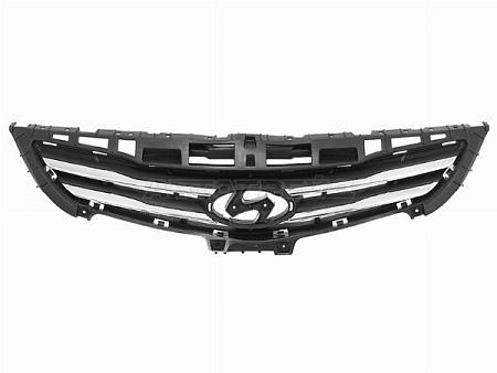 Решетка радиатора Hyundai Solaris 14-17