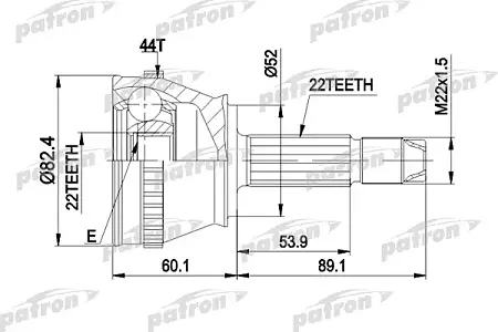 ШРУС PCV1232