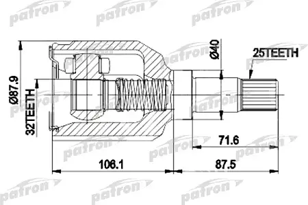 ШРУС PCV9937