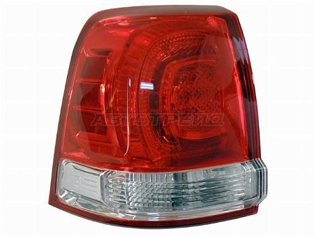 Фонарь задний Toyota Land Cruiser (J200) 07-12 (Слева)