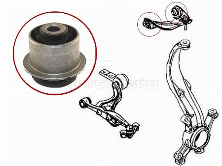 Сайлентблок Mazda 6 02-12 / 6 MPS 05-07