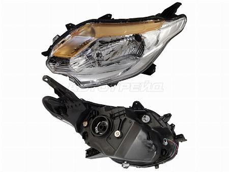 Фара Mitsubishi L200 15-19 (Слева/ Галоген/ Ручная регулировка)