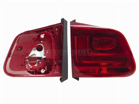Фонарь в крышку багажника Volkswagen Tiguan 11-17 (Слева)