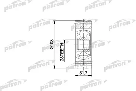 ШРУС PCV3024