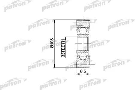 ШРУС PCV3019