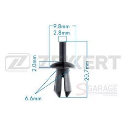 Подкрылок передний левый Toyota Matrix (E130) 02- ik-1676