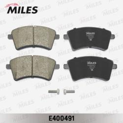 E400491 Колодки тормозные RENAULT KANGOO 08- передние LowMetallic