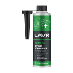 Октан плюс LAVR 0,31л присадк в бензин 40-60л с насадкой Petrol octane corrector Ln2111