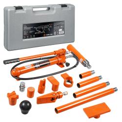 Растяжка гидравлическая для кузовных работ 10т, набор 17 пр., пласт. кейс (ASHBS02)
