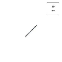 Сверло по металлу HSS-G 3х61 / 33 RUKO 10шт FORTLUFT sts031268