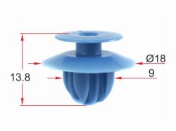 Клипса обшивки двери MITSUBISHI (1 шт.)