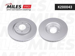 Диск торм. CITROEN C3/C4/C5 03>/BERLINGO/PEUGEOT 206/307/PARTNER пер.с покрытием K200043