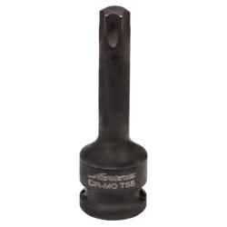AIRLINE ATAS028 Головка ударная торцевая 1/2&quot; DR внешний TORX T55 L=78 мм