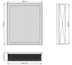 Фильтр для а/м Toyota Tundra (21-)/Sequoia (22-) 3.5T/3.5hyb (возд.) (TR55657)