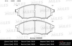 Колодки торм. NISSAN MURANO/PATHFINDER/QASHQAI/RENAULT KOLEOS перед. LowMetallic E400045