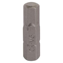 Бита вставка 1/4" HEX 6мм, L=25мм (ATAR012)