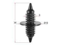 Клипса решетки радиатора GM (1 шт.)