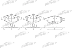 PBP1550 Колодки тормозные дисковые
