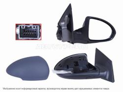 Зеркало Chevrolet Cruze 09-15 (Справа/ Обогрев/ Регулировка/ Повторитель поворота/ 7 контактов)