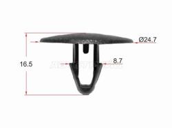 Клипса крепежная SAT ST-KJ-326 (1 шт.)