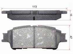 Колодки тормозные (Сзади) Toyota Noah 14-22 / Voxy 14-22 / Esquire 14-21