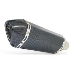 Мото глушитель прямоточный FORTLUFT серия MOTOSPORT pmt417