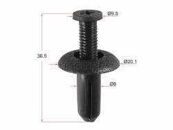 Клипса подкрылка GM/HYUNDAI/KIA/TOYOTA/HONDA (1 шт.)