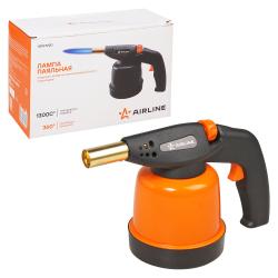 Лампа паяльная (горелка) газовая на прокалываемый баллон, пьезоподжиг, анти-вспышка (ADGT020)