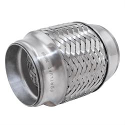 Гофра глушителя FORTLUFT Inner Braid 4х слойная нержавеющая сталь 76x100