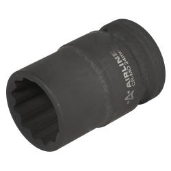 Головка ударная торцевая 3/4"DR двенадцатигранная 24мм, L=56мм (ATAS808)