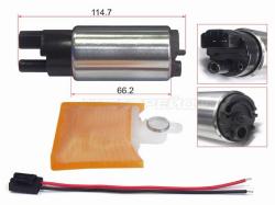 Топливный насос 12V, 3BAR, 90L/H, V=1300-3400 4-5E,4-5AFE,3-4SFE,3SGE,1G#,1JZGE,7K,3Y,2TZF