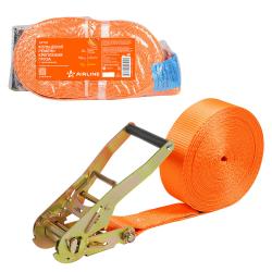 Ремень крепления груза с храповиком, кольцевой 10 т, 12 м (AST62)