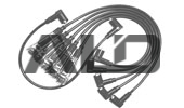 Комплект проводов зажигания (черный силикон) Audi 100 2.0-2.3 84-, VW T4 2.5i 91- A09038
