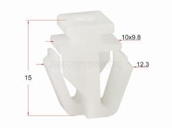 Клипса молдинга (1 шт.)