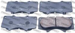 КОЛОДКИ ТОРМОЗНЫЕ ПЕРЕДНИЕ TOYOTA LAND CRUISER PRADO 120 GRJ12#/KDJ12#/RZJ12#/TRJ12#/VZJ12# 2002-200 0101-grj120f