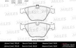 E500268 Колодки тормозные BMW E60/E61/E65 передние Ceramic