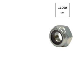 Гайка самокон. М 6 кп 8.0 DIN 985 оц. 11000шт FORTLUFT sts021393