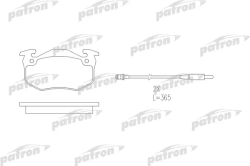 PBP881 Колодки тормозные дисковые