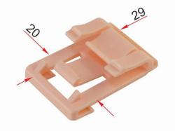 Клипса крепления бокового стекла HONDA (1 шт.)